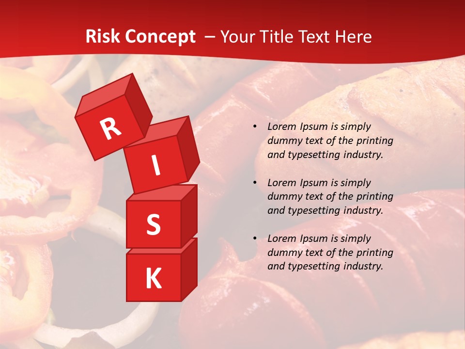 Alimentos Ricos Em Colesterol PowerPoint Template