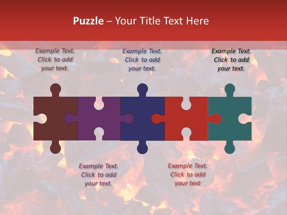 Fire Coals PowerPoint Template
