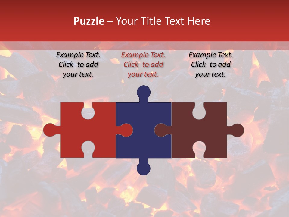 Fire Coals PowerPoint Template