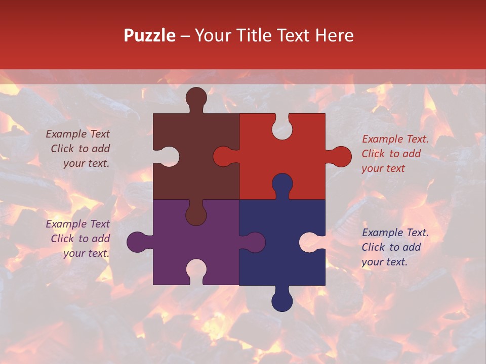 Fire Coals PowerPoint Template
