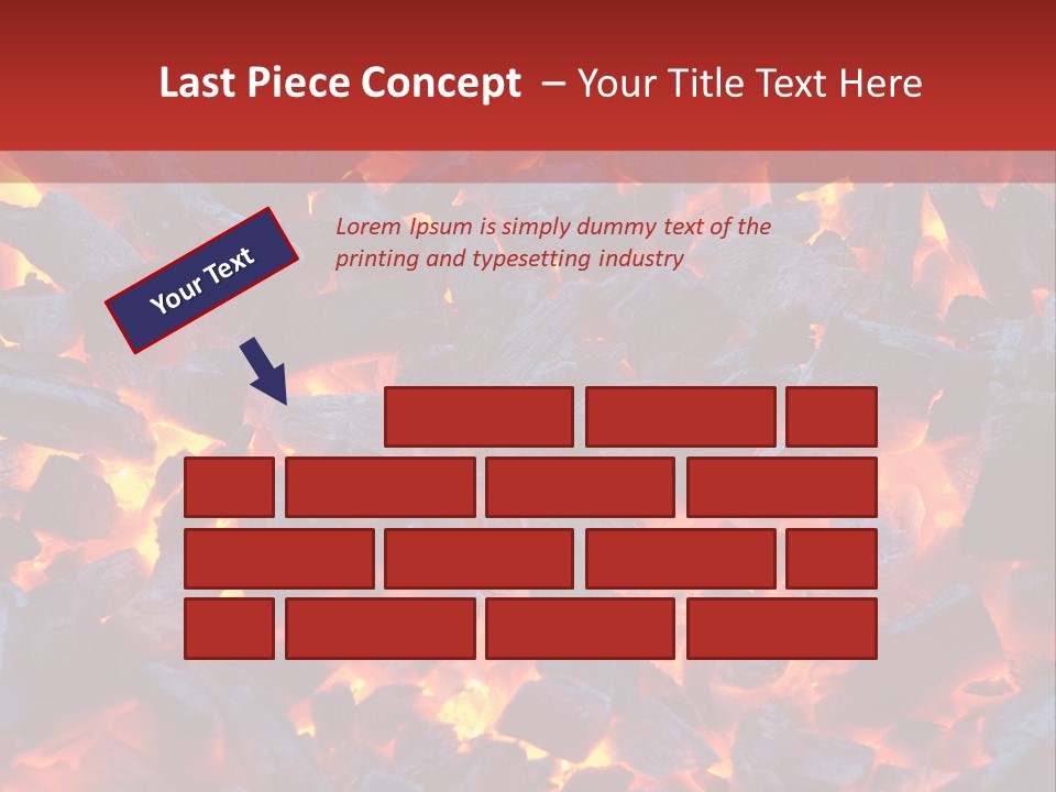 Fire Coals PowerPoint Template