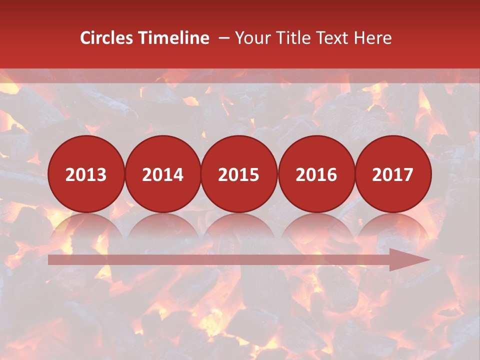 Fire Coals PowerPoint Template