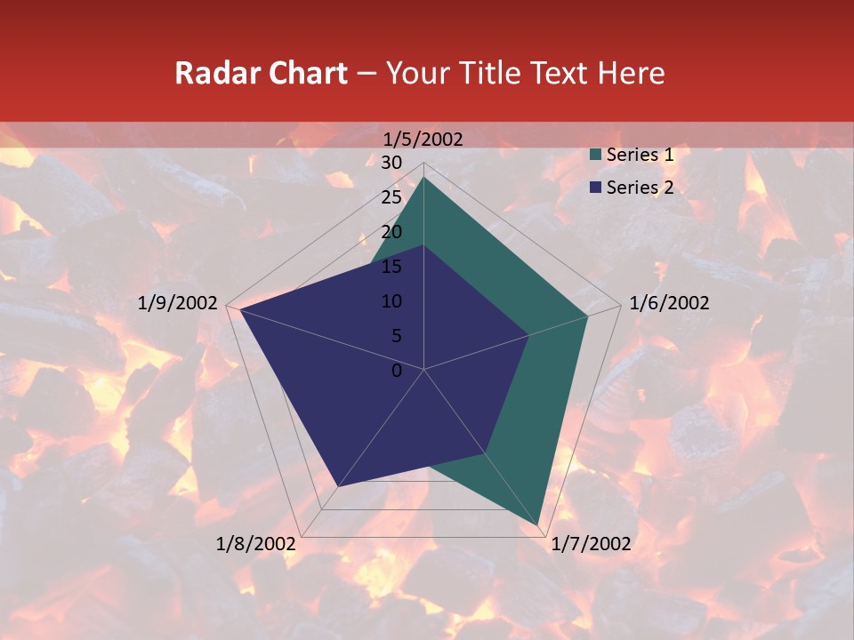 Fire Coals PowerPoint Template