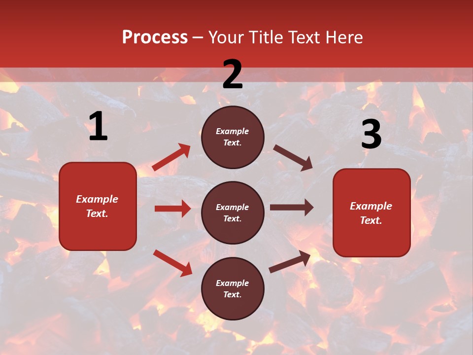 Fire Coals PowerPoint Template