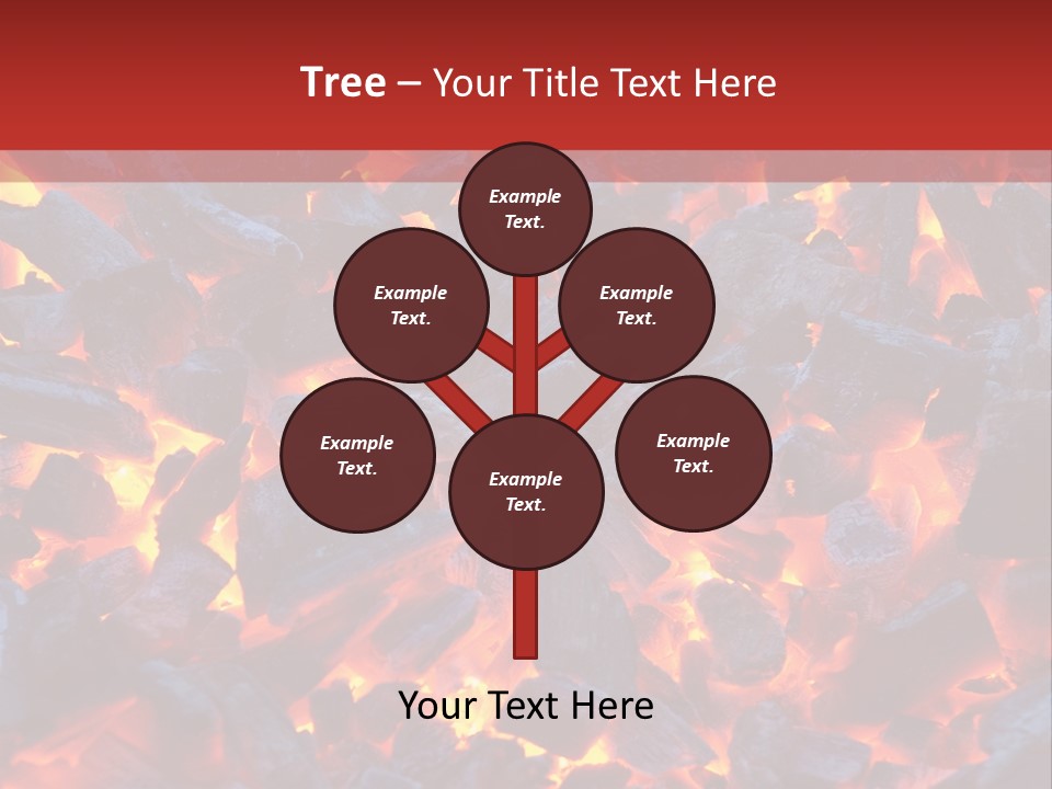Fire Coals PowerPoint Template