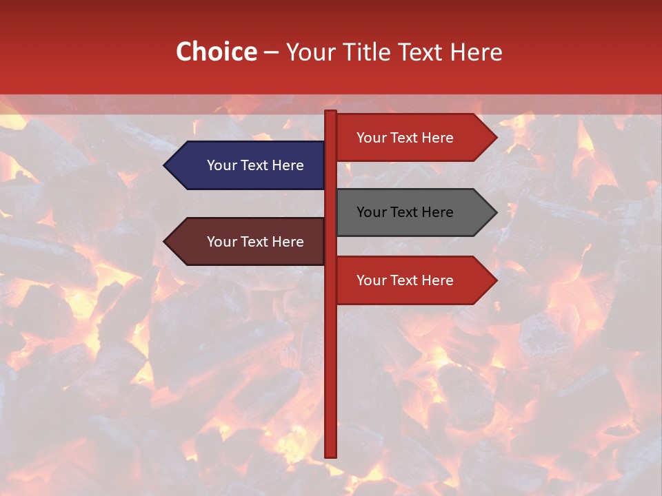Fire Coals PowerPoint Template