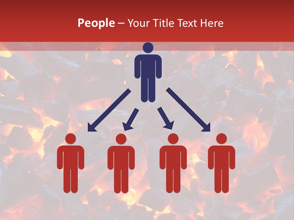 Fire Coals PowerPoint Template
