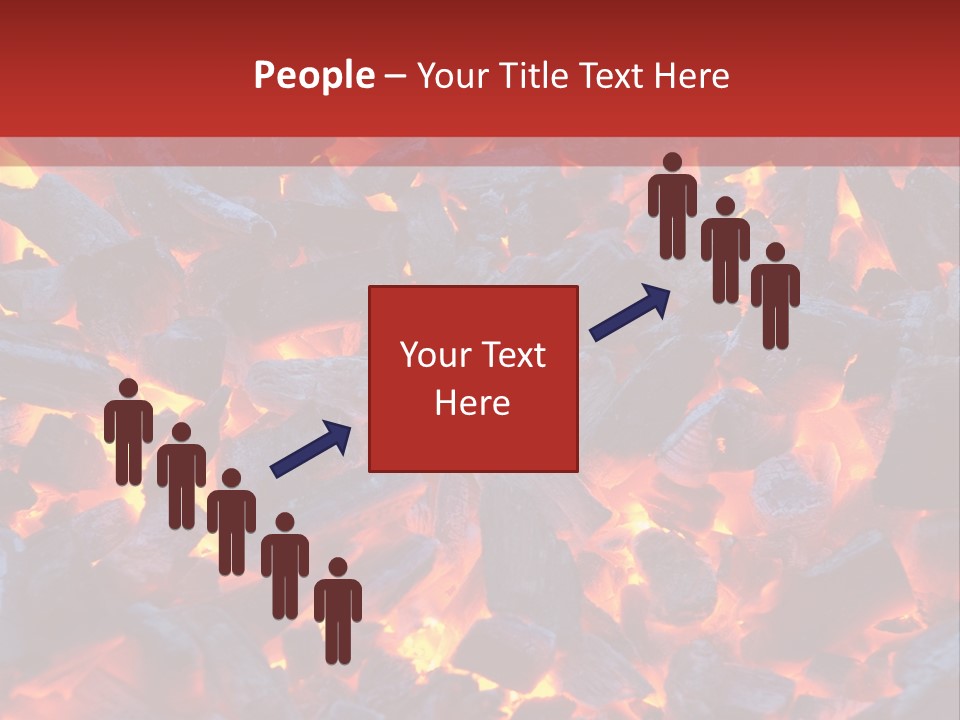 Fire Coals PowerPoint Template