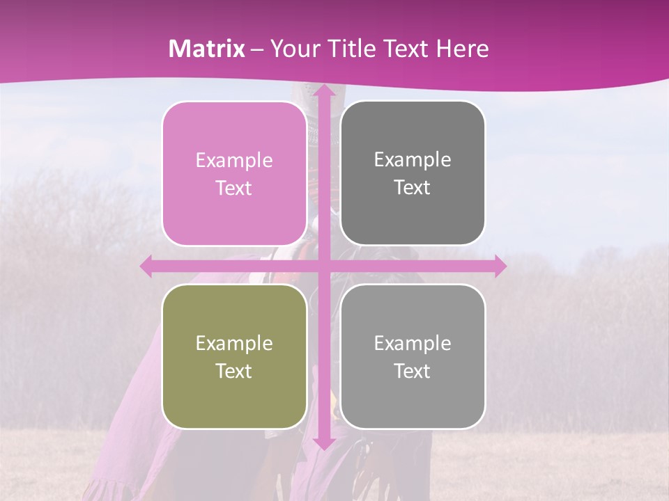 Knight Horse PowerPoint Template