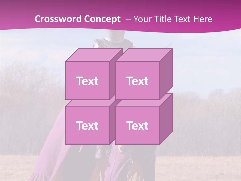 Knight Horse PowerPoint Template