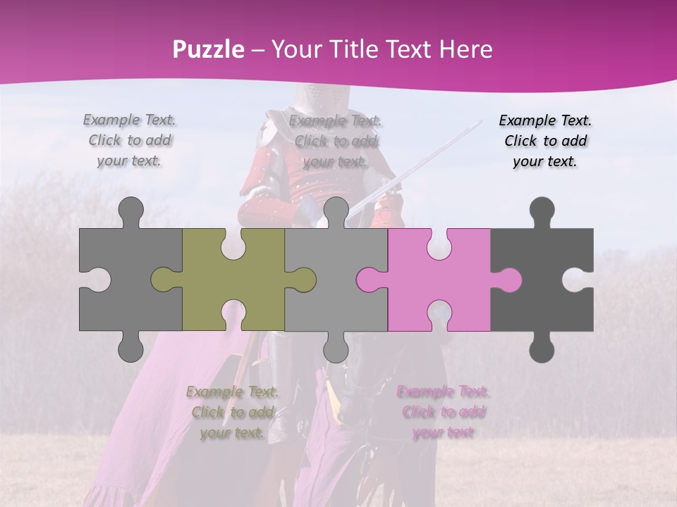 Knight Horse PowerPoint Template