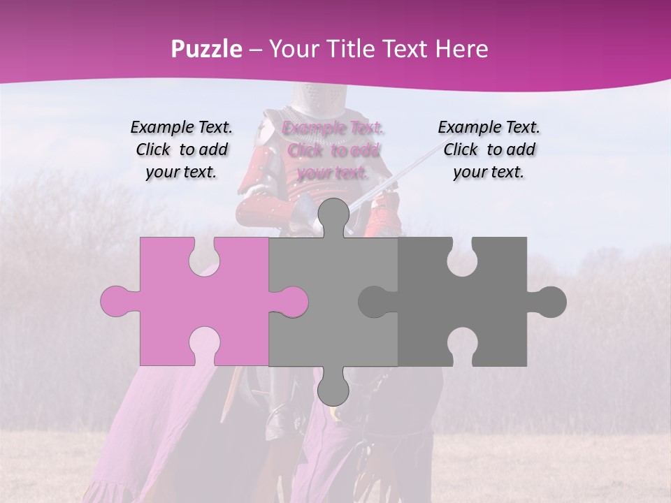 Knight Horse PowerPoint Template