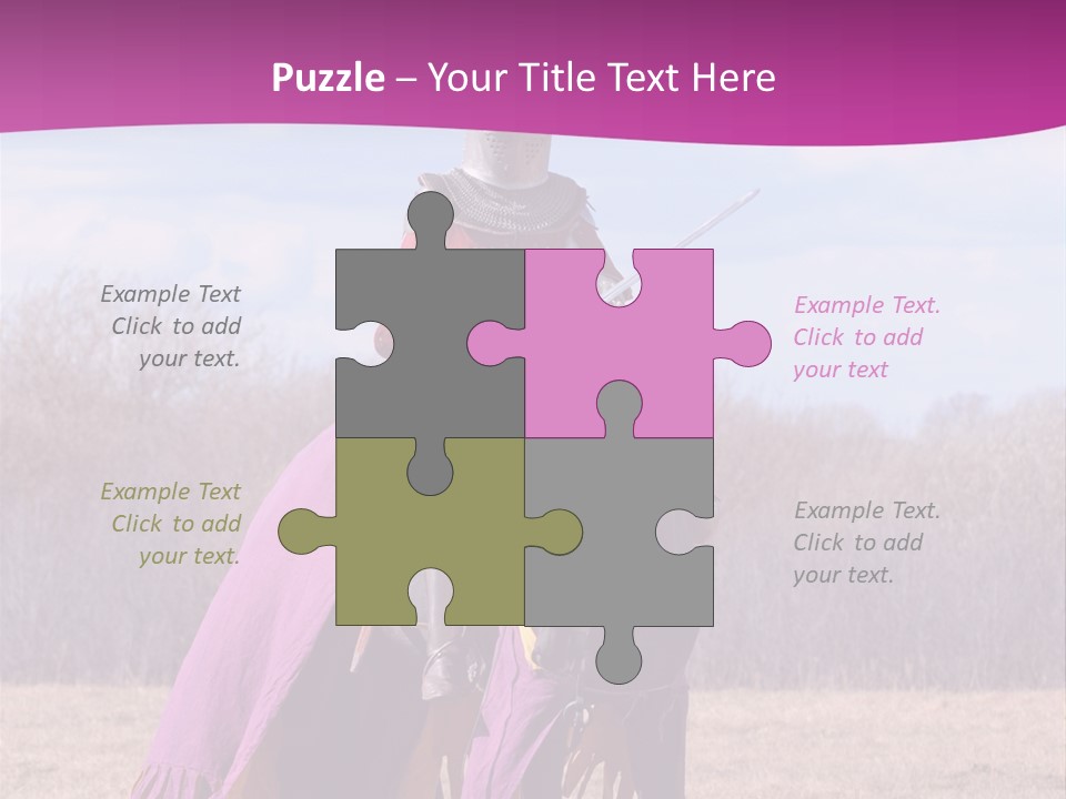Knight Horse PowerPoint Template