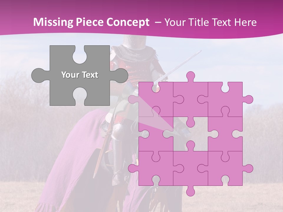 Knight Horse PowerPoint Template