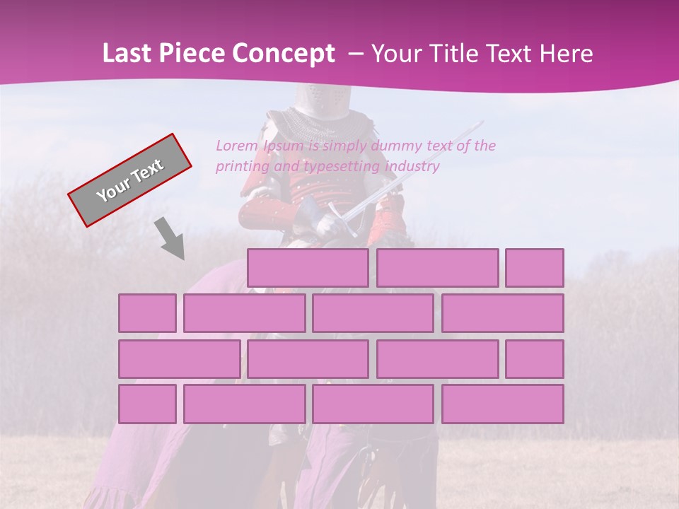 Knight Horse PowerPoint Template