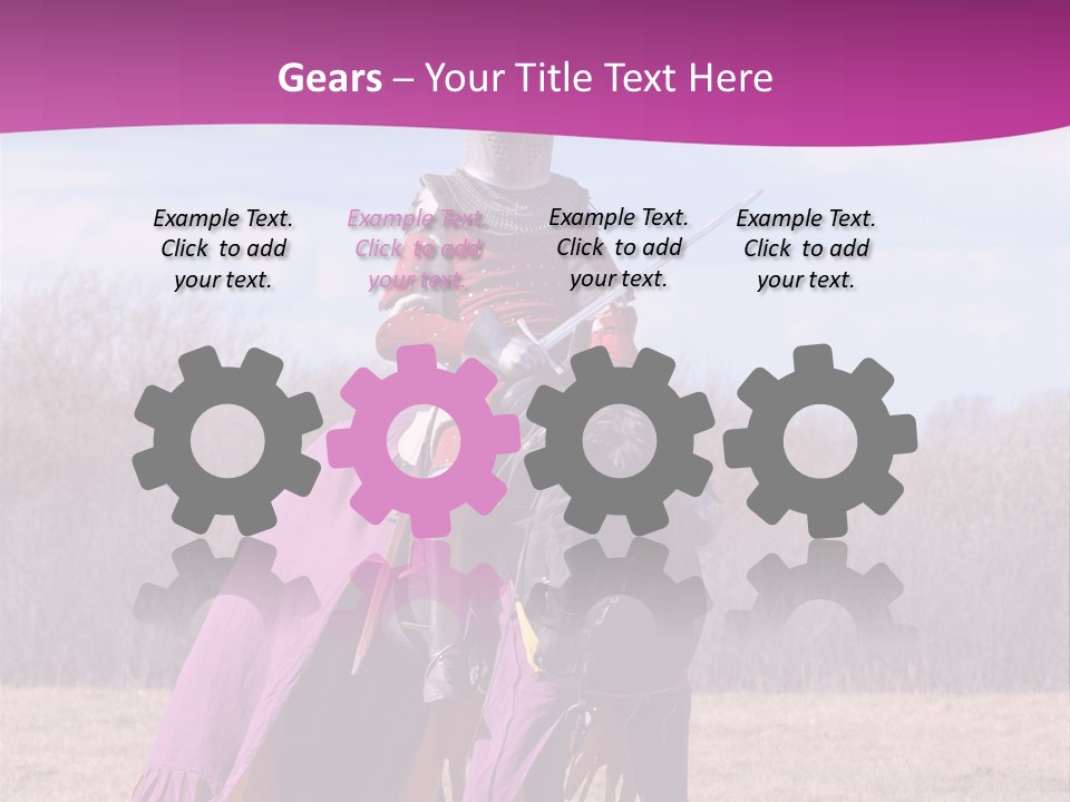 Knight Horse PowerPoint Template