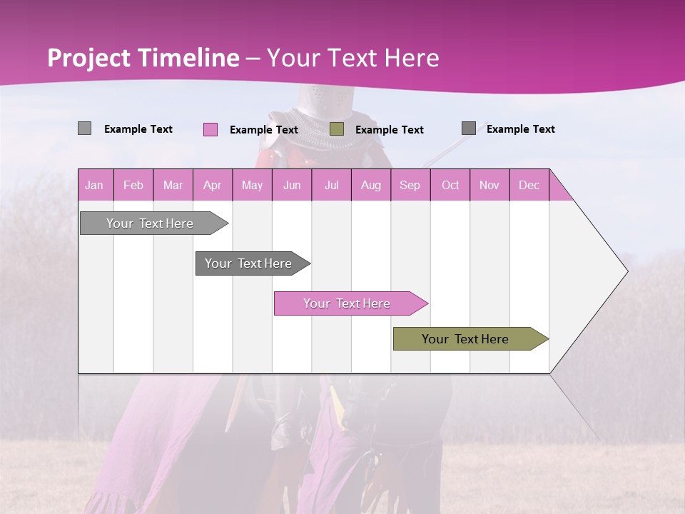 Knight Horse PowerPoint Template