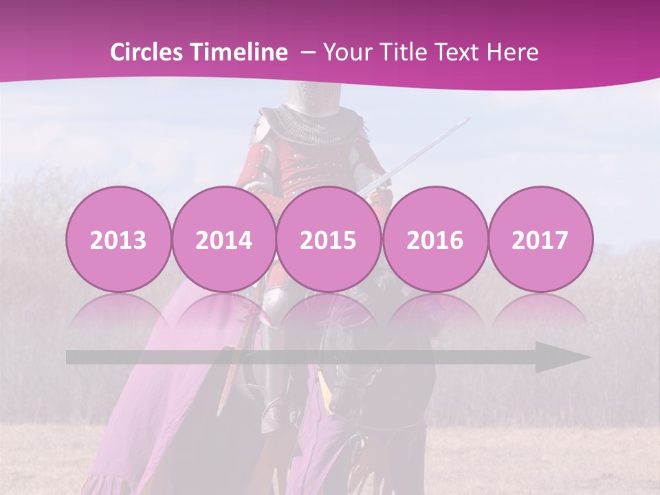 Knight Horse PowerPoint Template