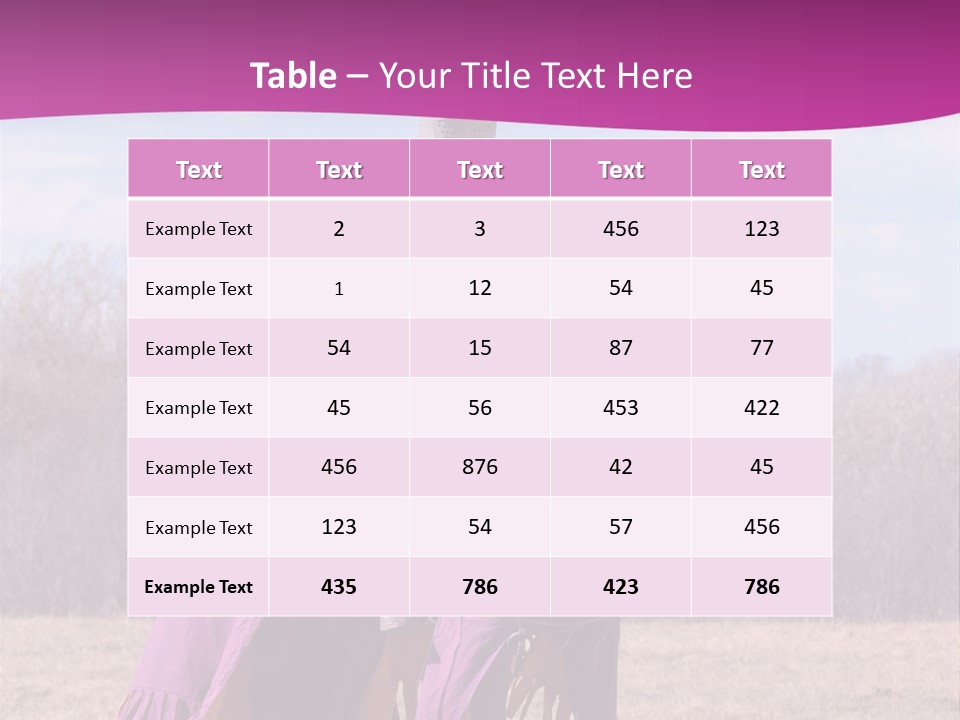 Knight Horse PowerPoint Template