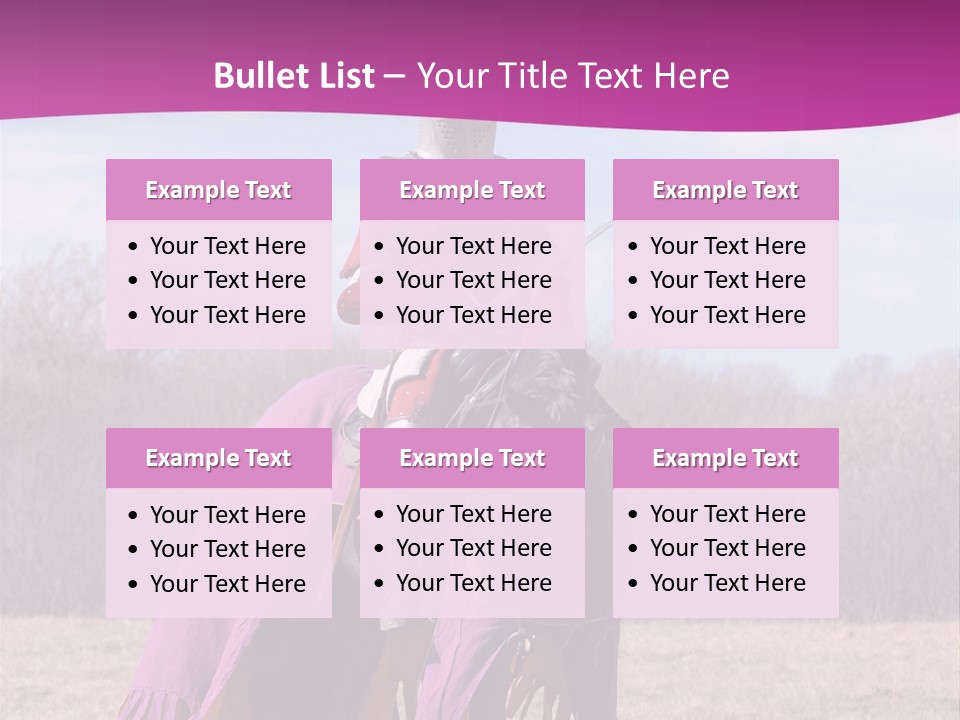 Knight Horse PowerPoint Template