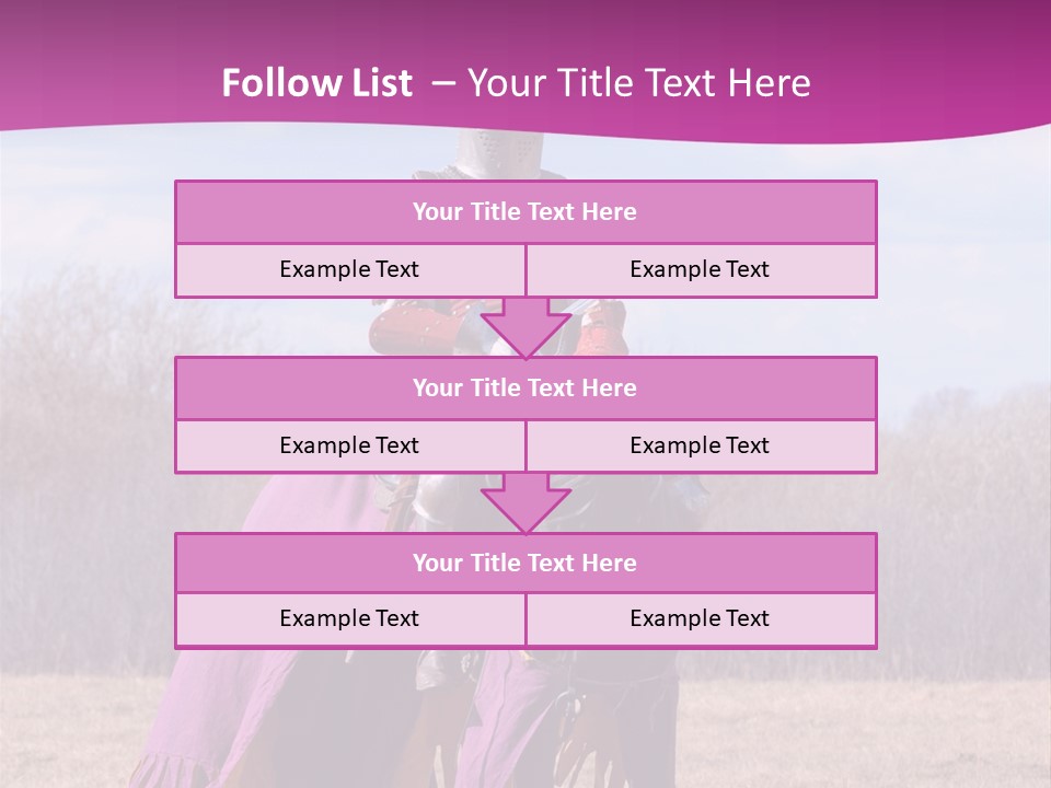 Knight Horse PowerPoint Template
