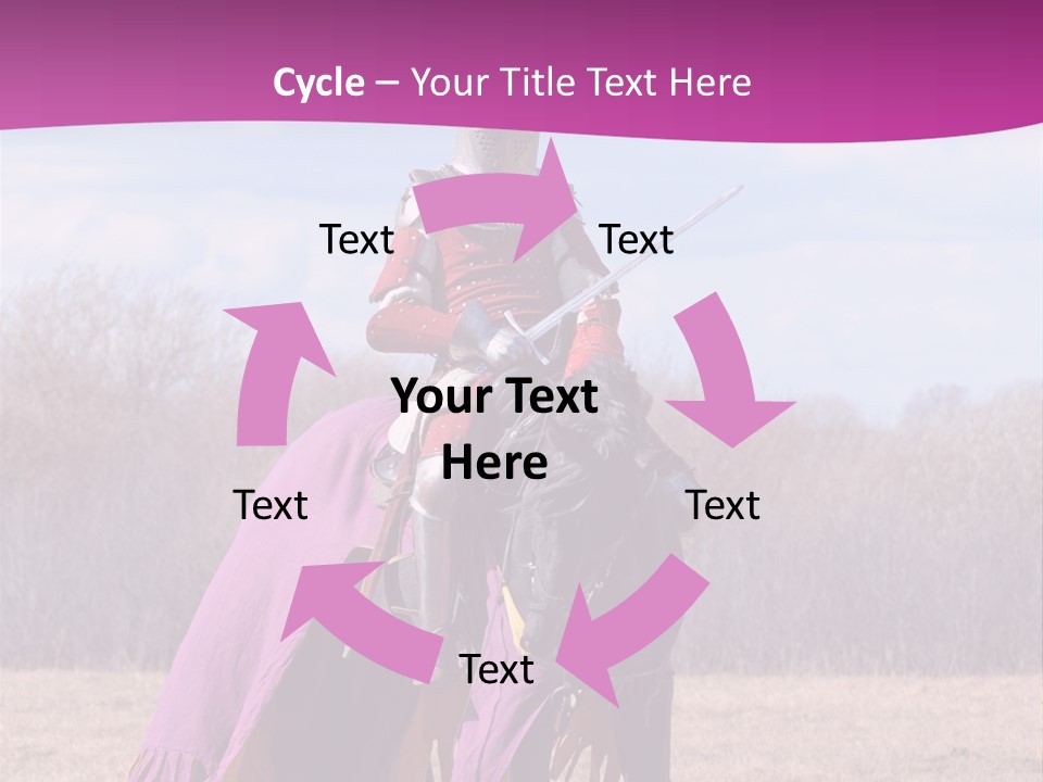 Knight Horse PowerPoint Template