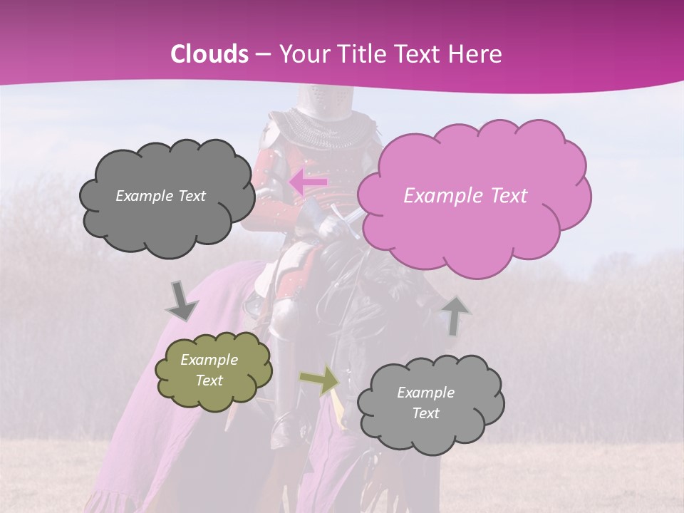 Knight Horse PowerPoint Template