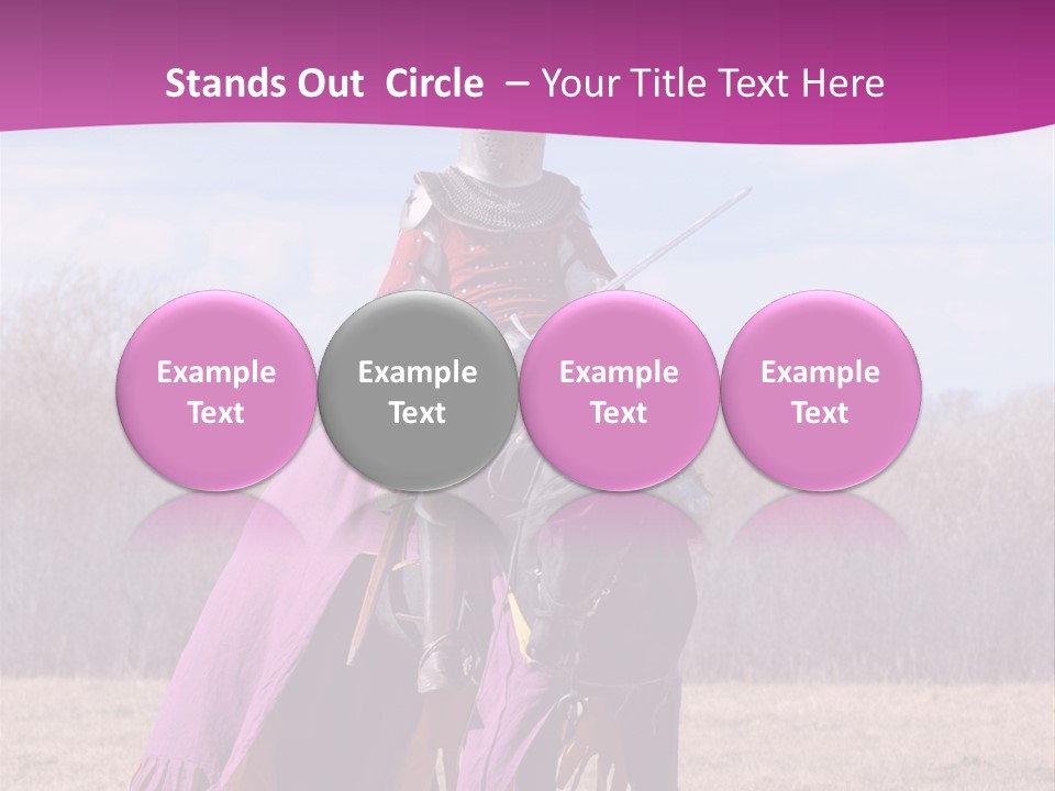 Knight Horse PowerPoint Template