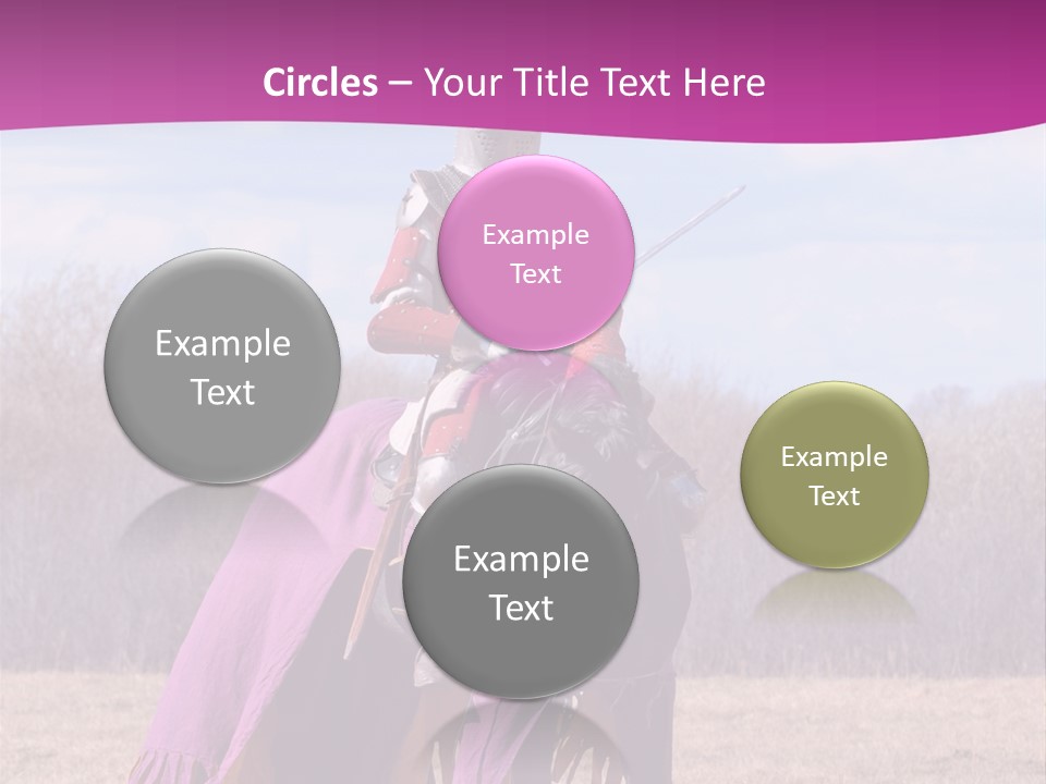 Knight Horse PowerPoint Template