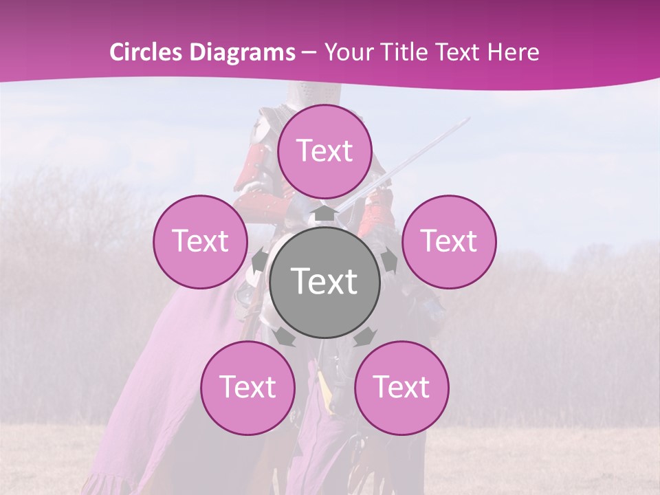 Knight Horse PowerPoint Template