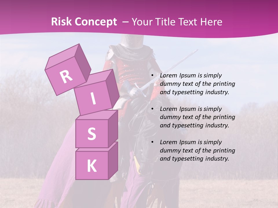 Knight Horse PowerPoint Template