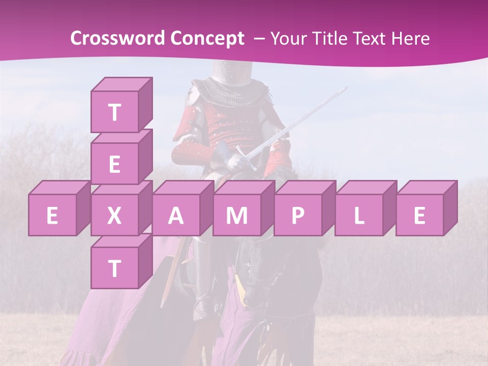 Knight Horse PowerPoint Template