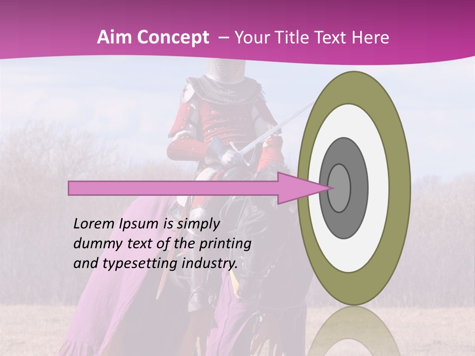 Knight Horse PowerPoint Template