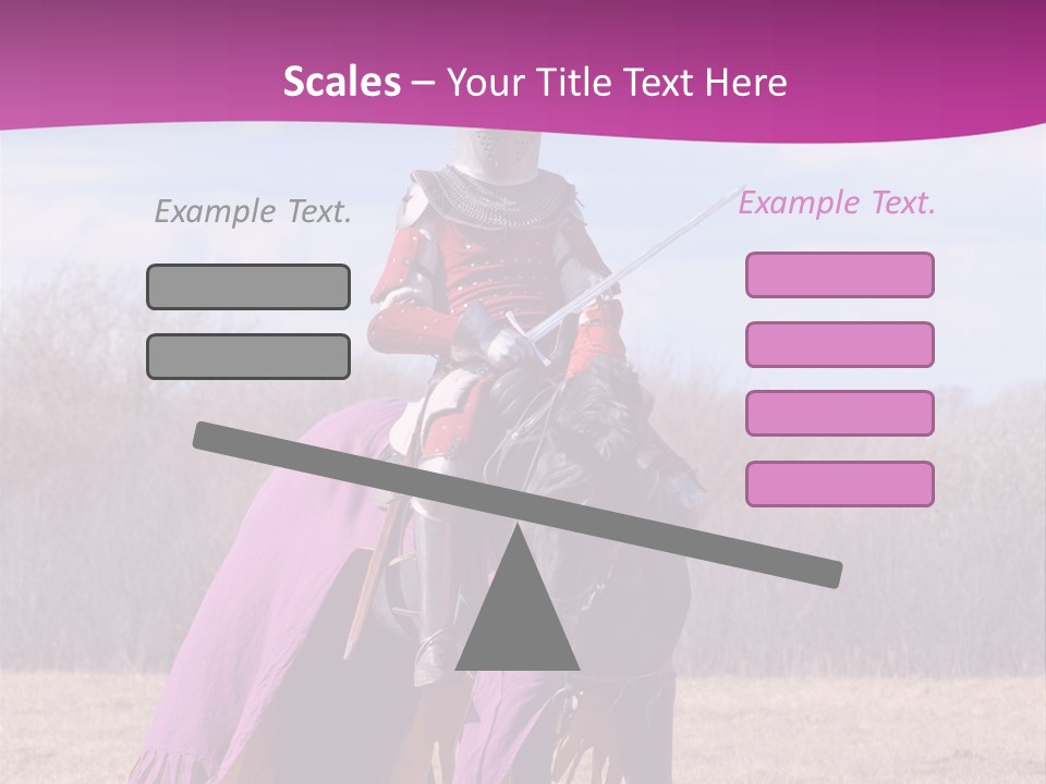 Knight Horse PowerPoint Template