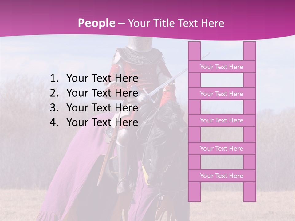 Knight Horse PowerPoint Template
