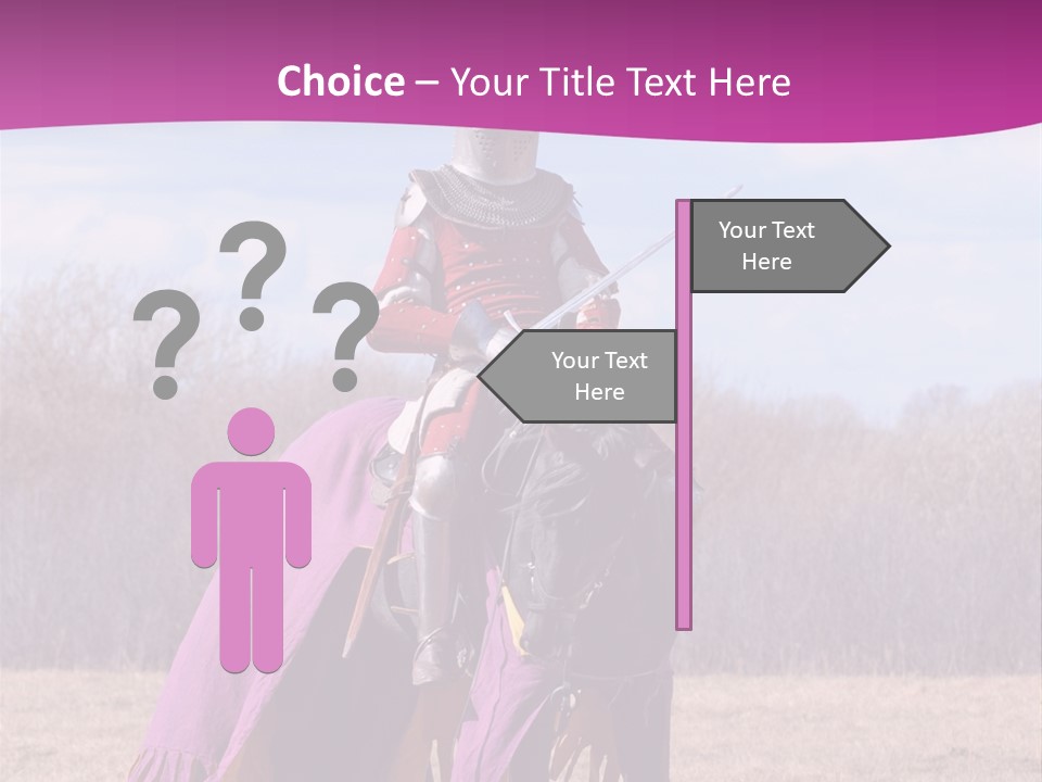 Knight Horse PowerPoint Template