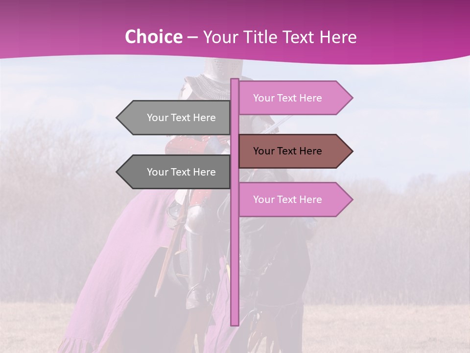 Knight Horse PowerPoint Template