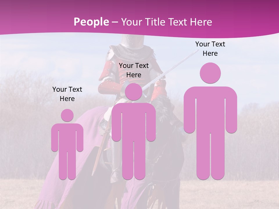 Knight Horse PowerPoint Template