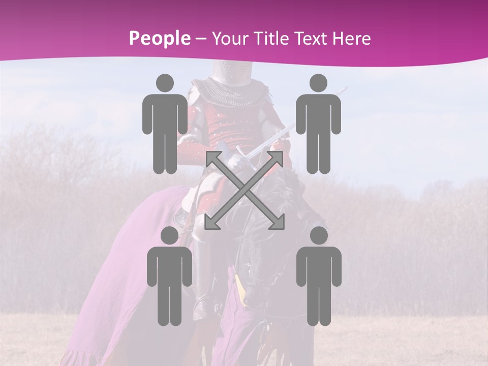 Knight Horse PowerPoint Template