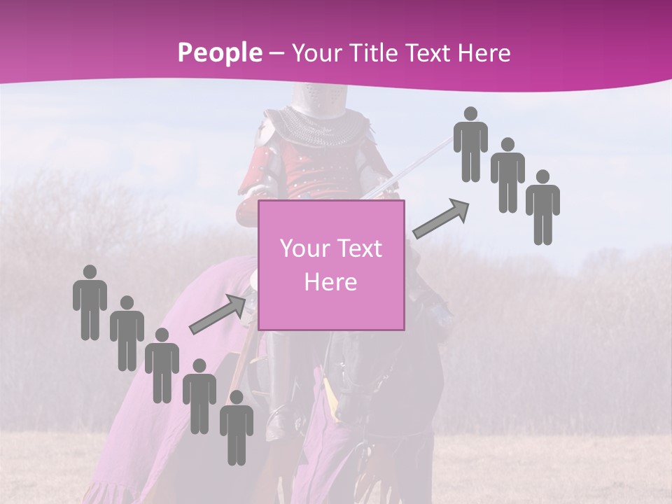 Knight Horse PowerPoint Template