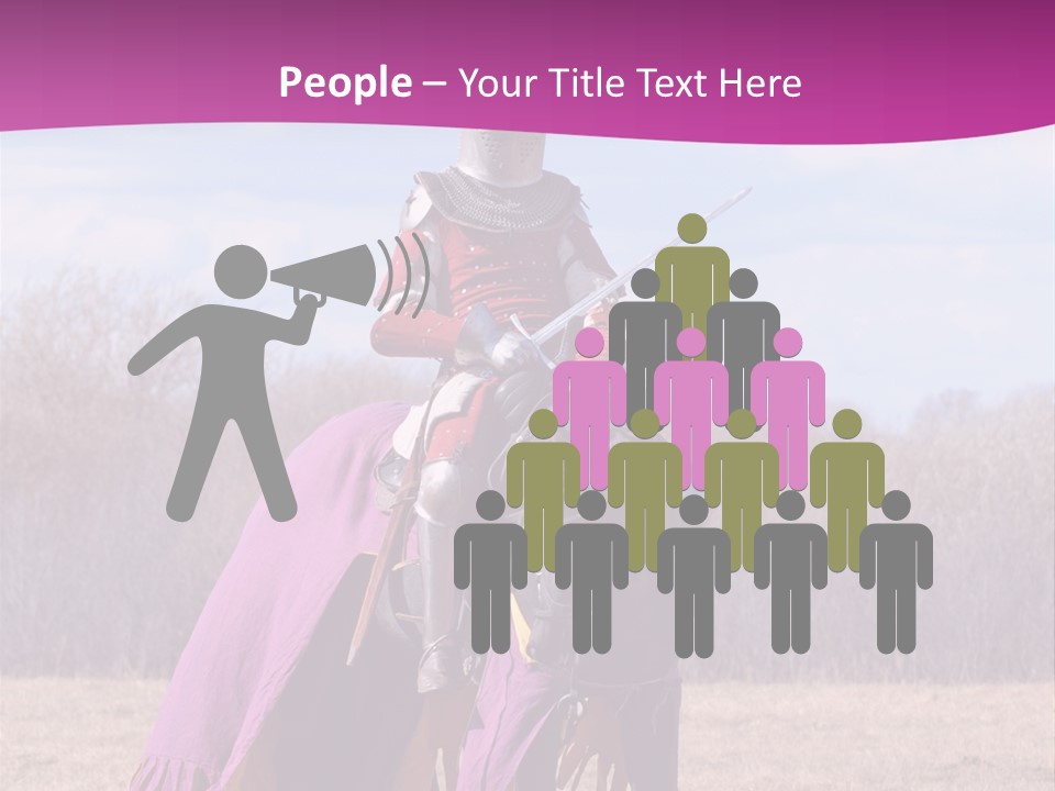 Knight Horse PowerPoint Template