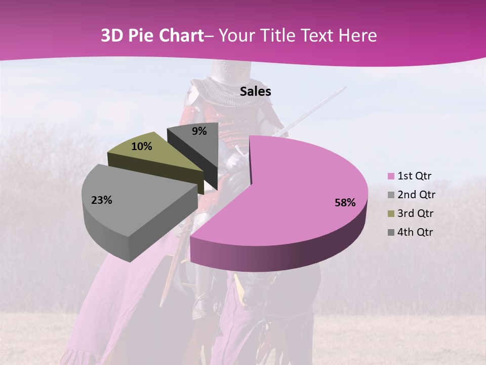 Knight Horse PowerPoint Template