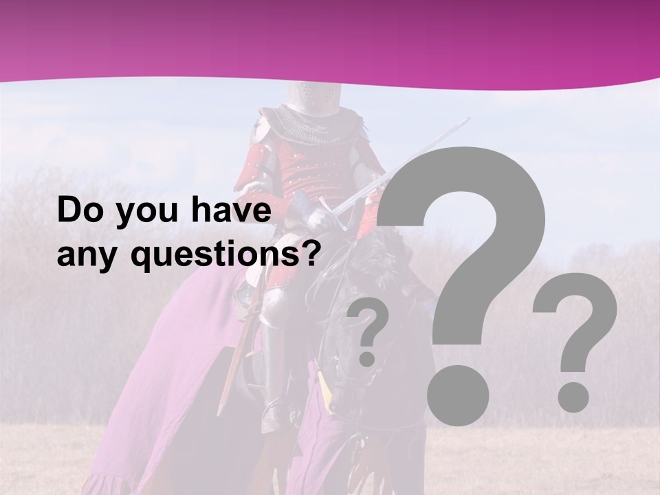 Knight Horse PowerPoint Template