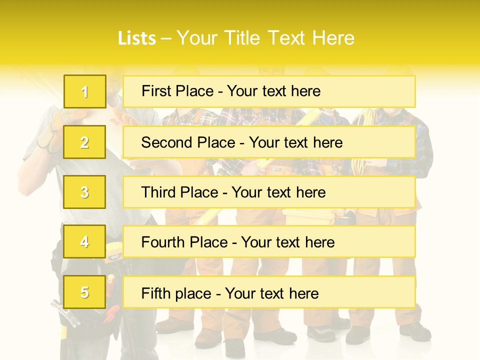 Industrial Workers PowerPoint Template