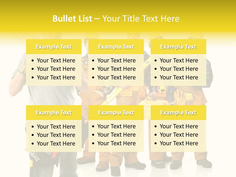 Industrial Workers PowerPoint Template