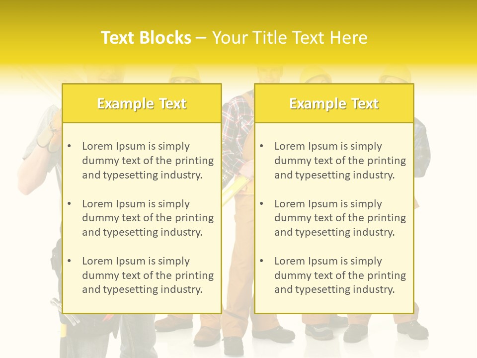 Industrial Workers PowerPoint Template