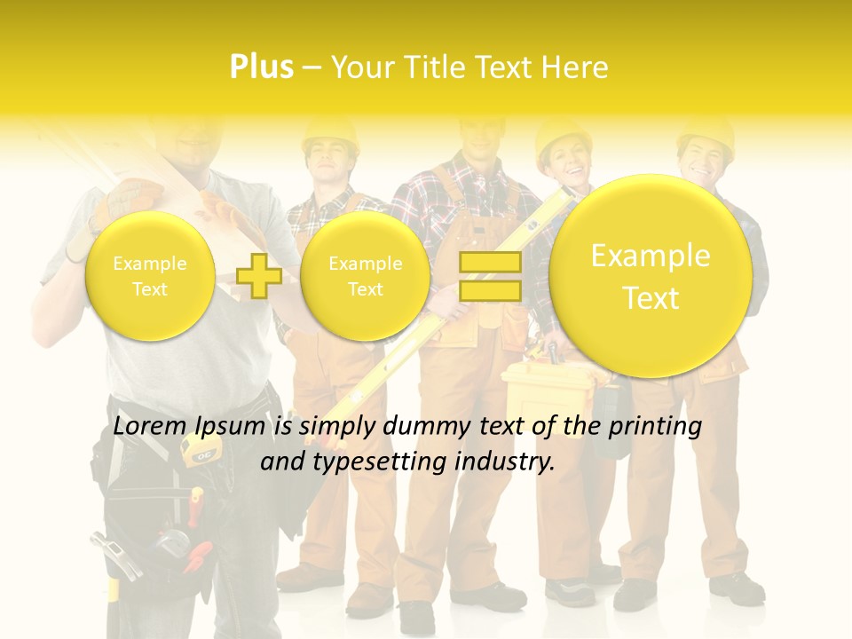Industrial Workers PowerPoint Template