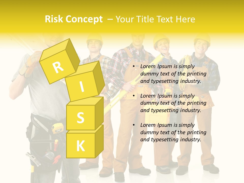 Industrial Workers PowerPoint Template