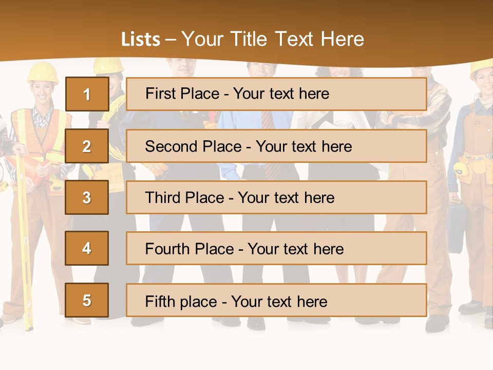 Industrial Workers PowerPoint Template