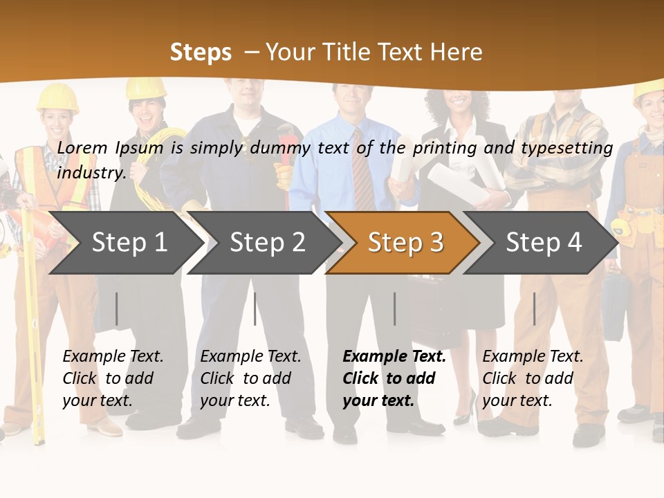 Industrial Workers PowerPoint Template